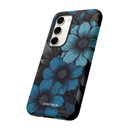 Blue Petal Radiance Samsung S23 Case - Tough