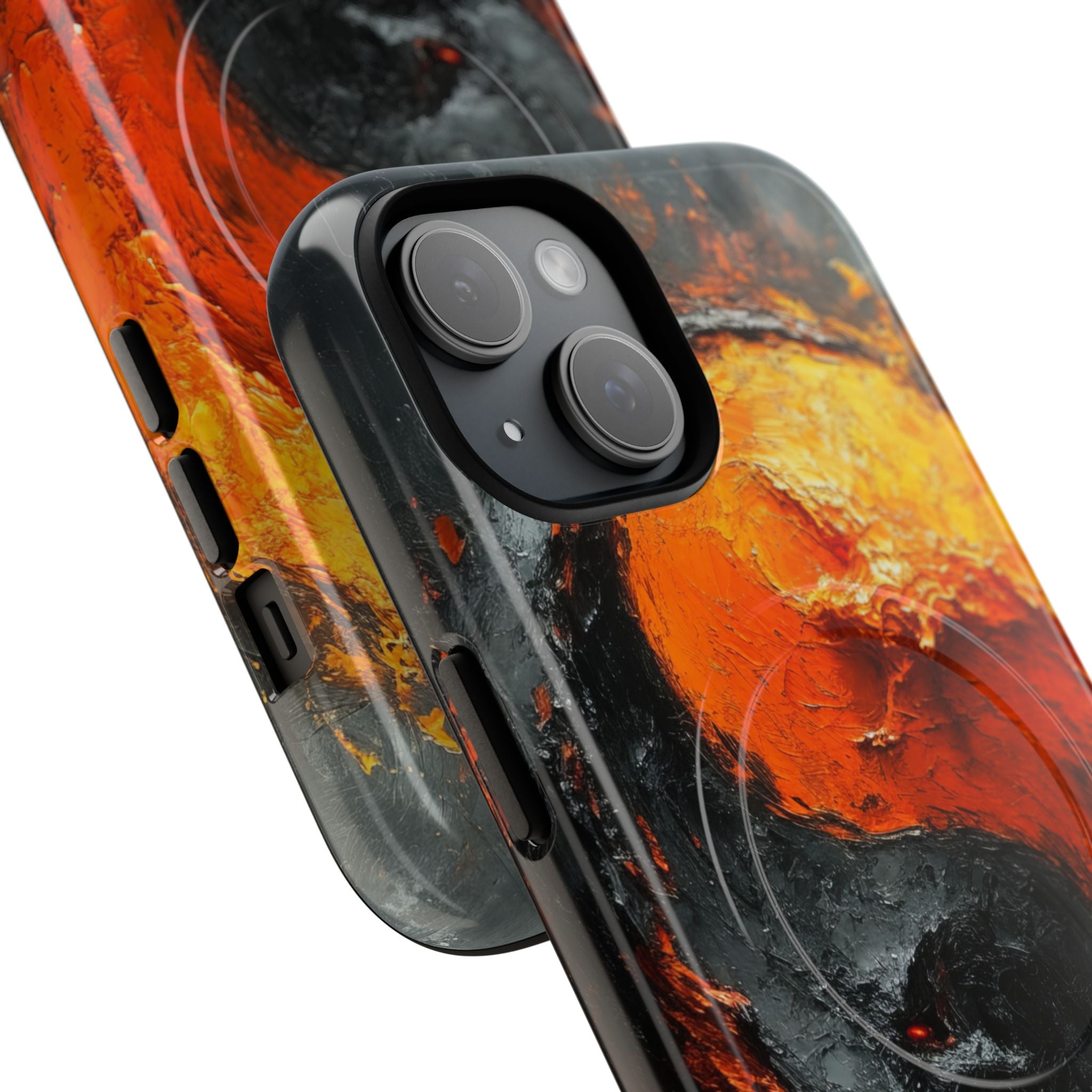 Molten Yin-Yang iPhone 15 Case - Tough+