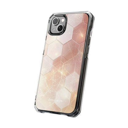 Honeycomb Glow iPhone 14 Plus Case - Impact