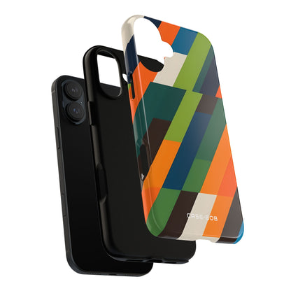 Diagonal Blaze iPhone 16 Plus Case - Tough