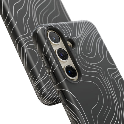 Contour Waveform Flow Samsung S24 - Tough Phone Case