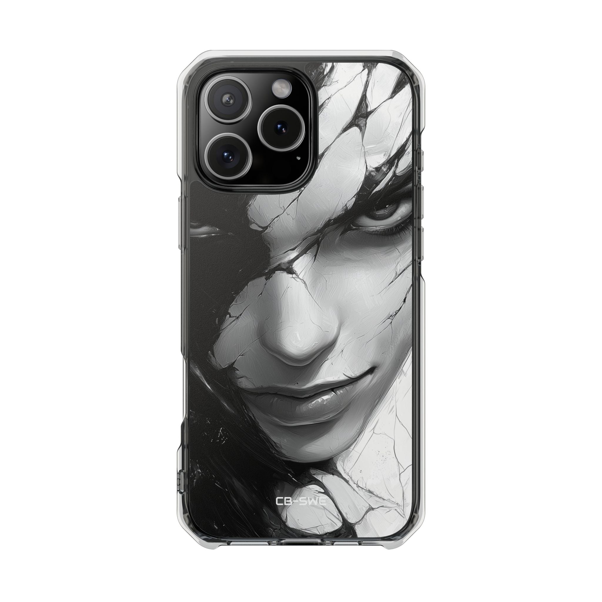 Shattered Gaze Reflects iPhone Case - Impact
