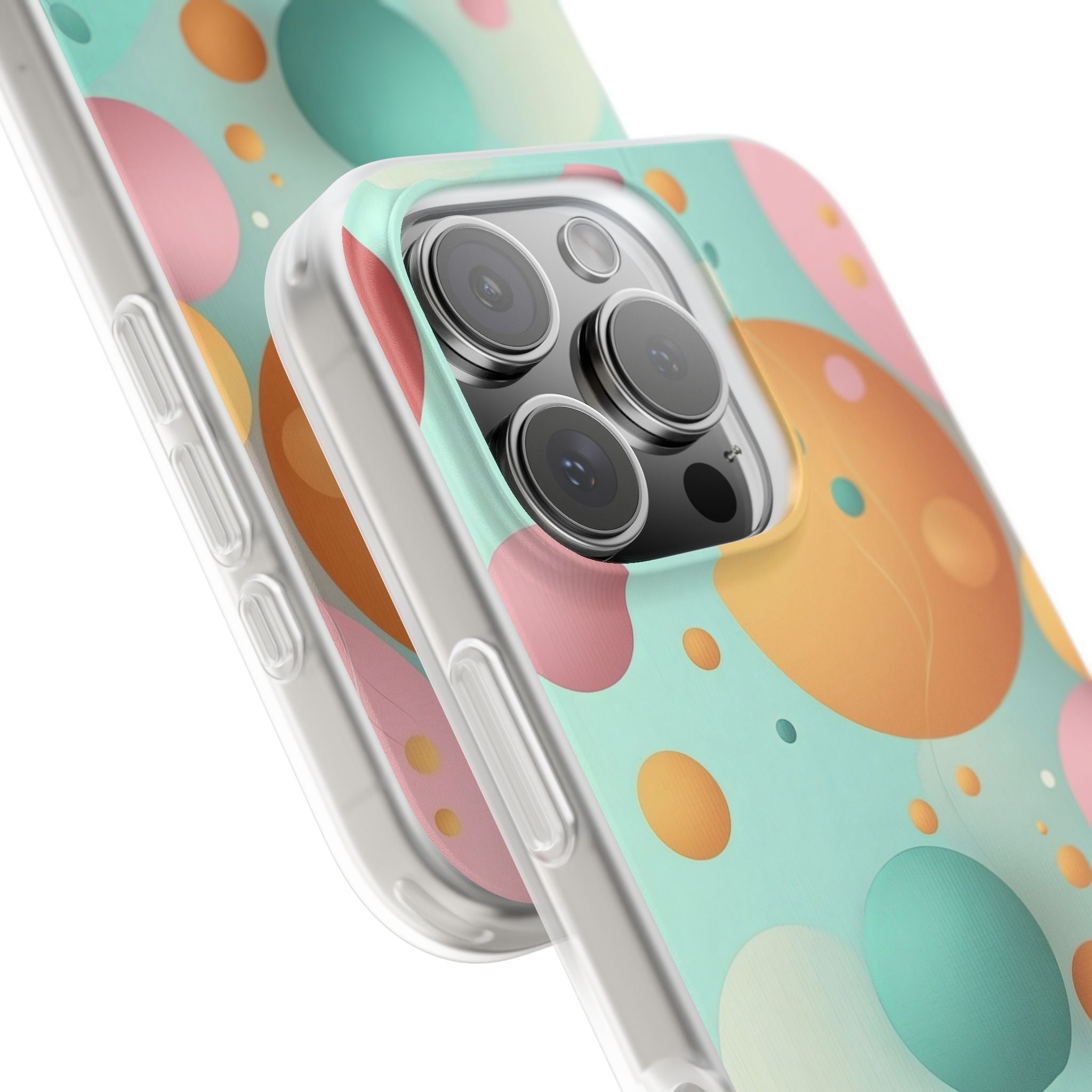 Pastel Circles iPhone 16 Pro Case - Soft