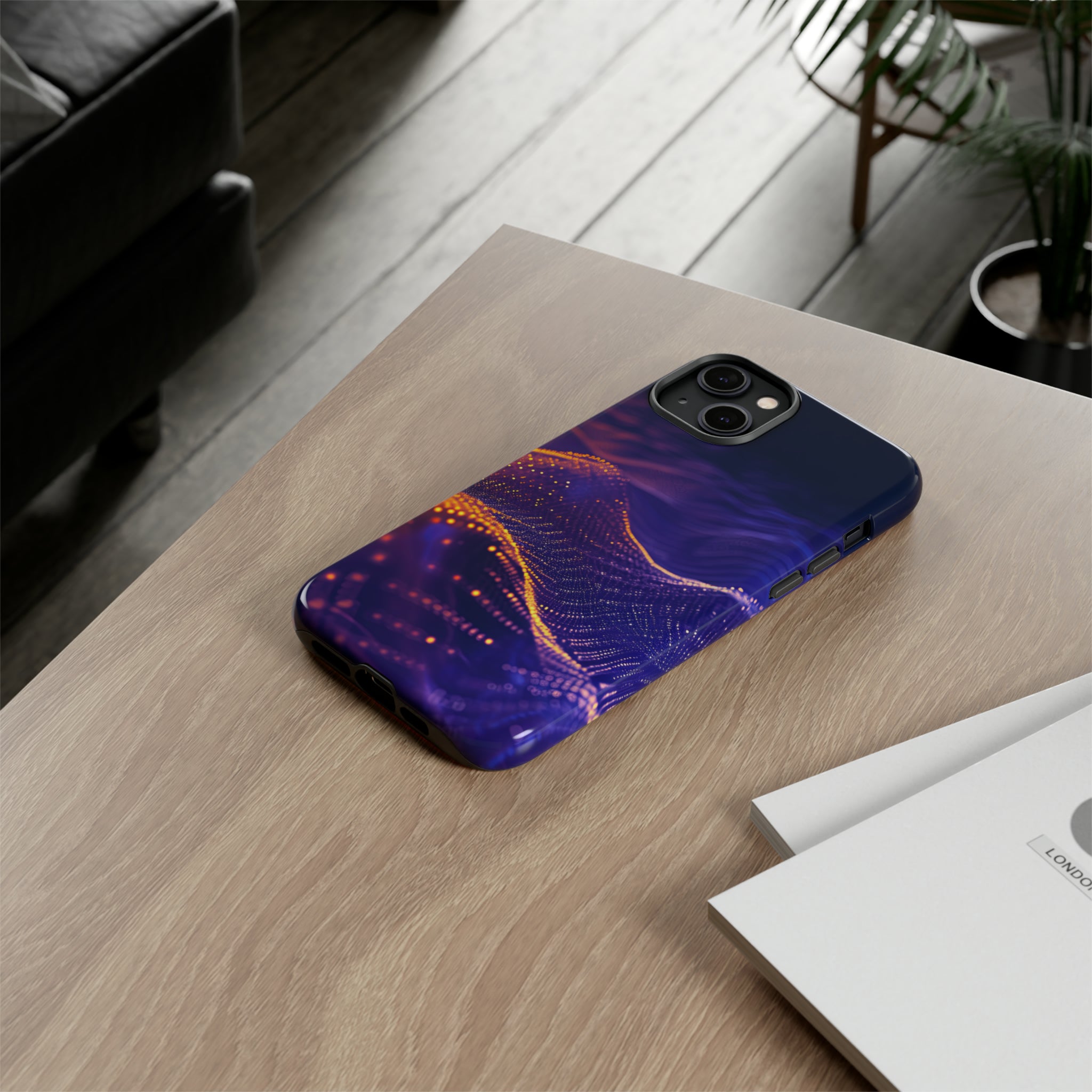 Data Stream: Analytic Gradient - Protective Phone Case