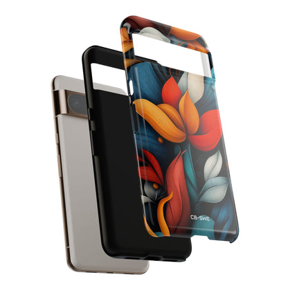 Vibrant Floral Harmony - Google Pixel Case