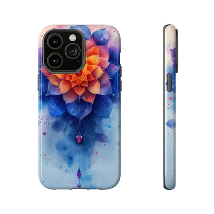 Blue Rose Mandala Serenity - Protective Phone Case