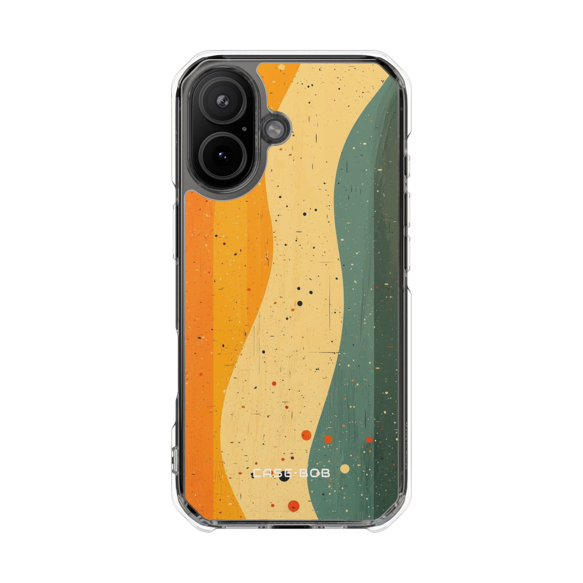 Wavy Bands Sunset iPhone 17 Case - Impact