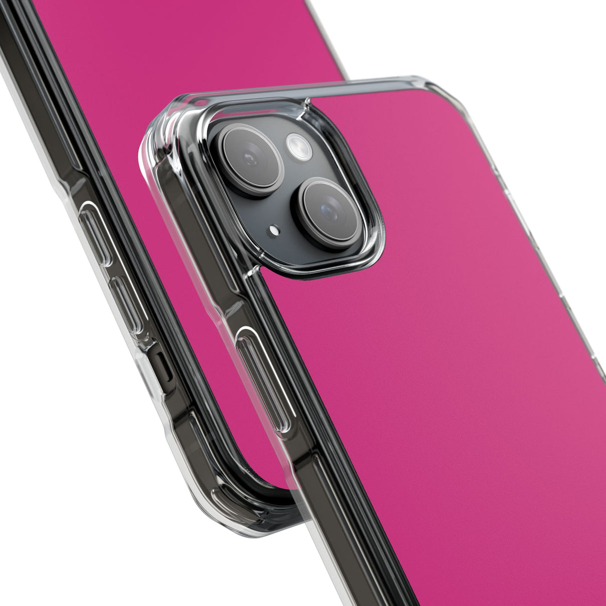 Deep Cerise | Handyhülle für iPhone (Clear Impact Case – magnetisch)