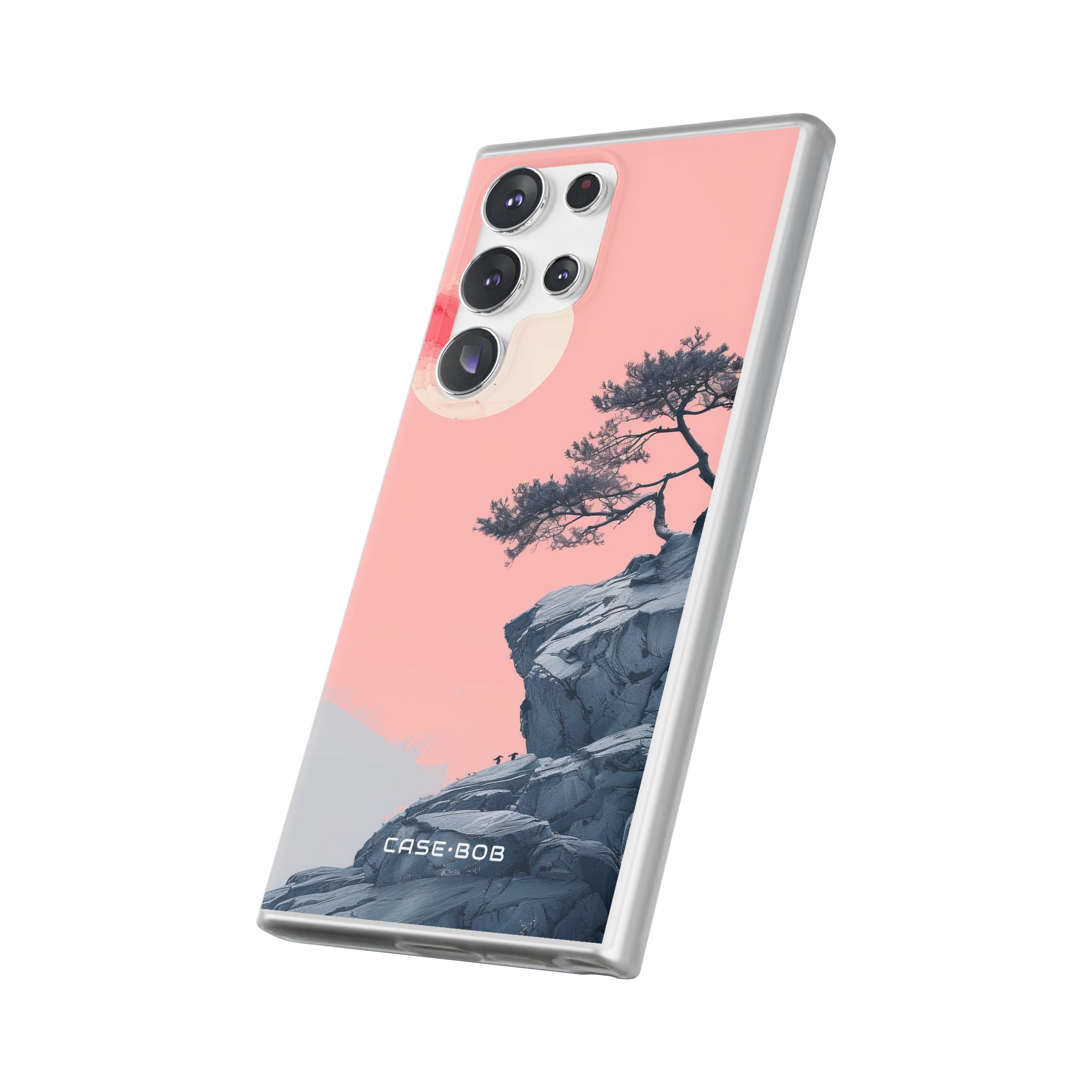 Crimson Moon Tree Samsung S23 Ultra Case - Soft