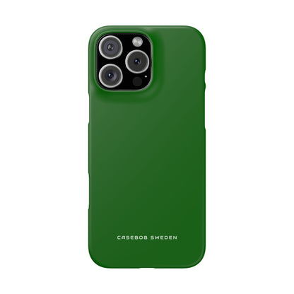 Dark Green iPhone 16 - Slim Phone Case