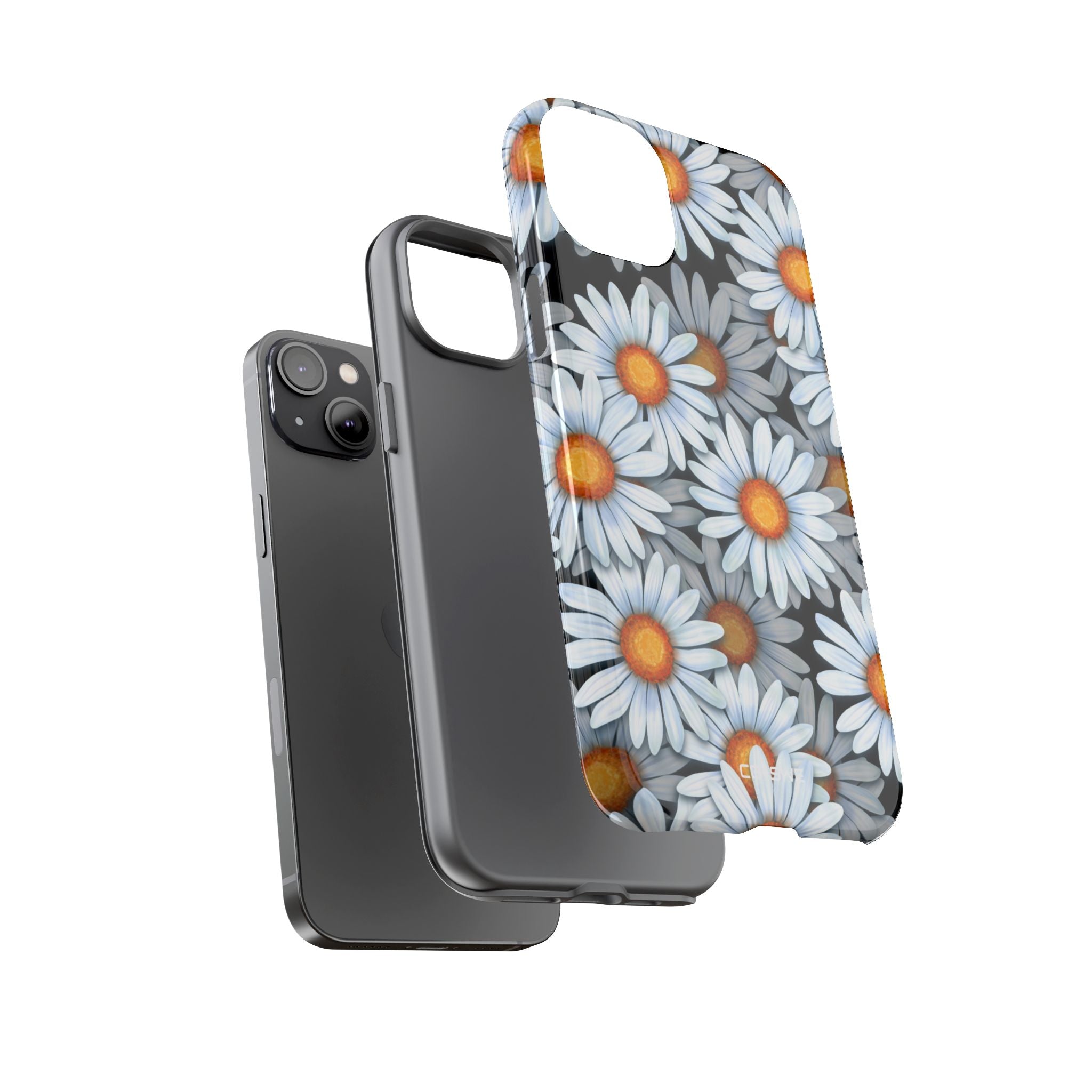 Daisies In Contrast - iPhone Case