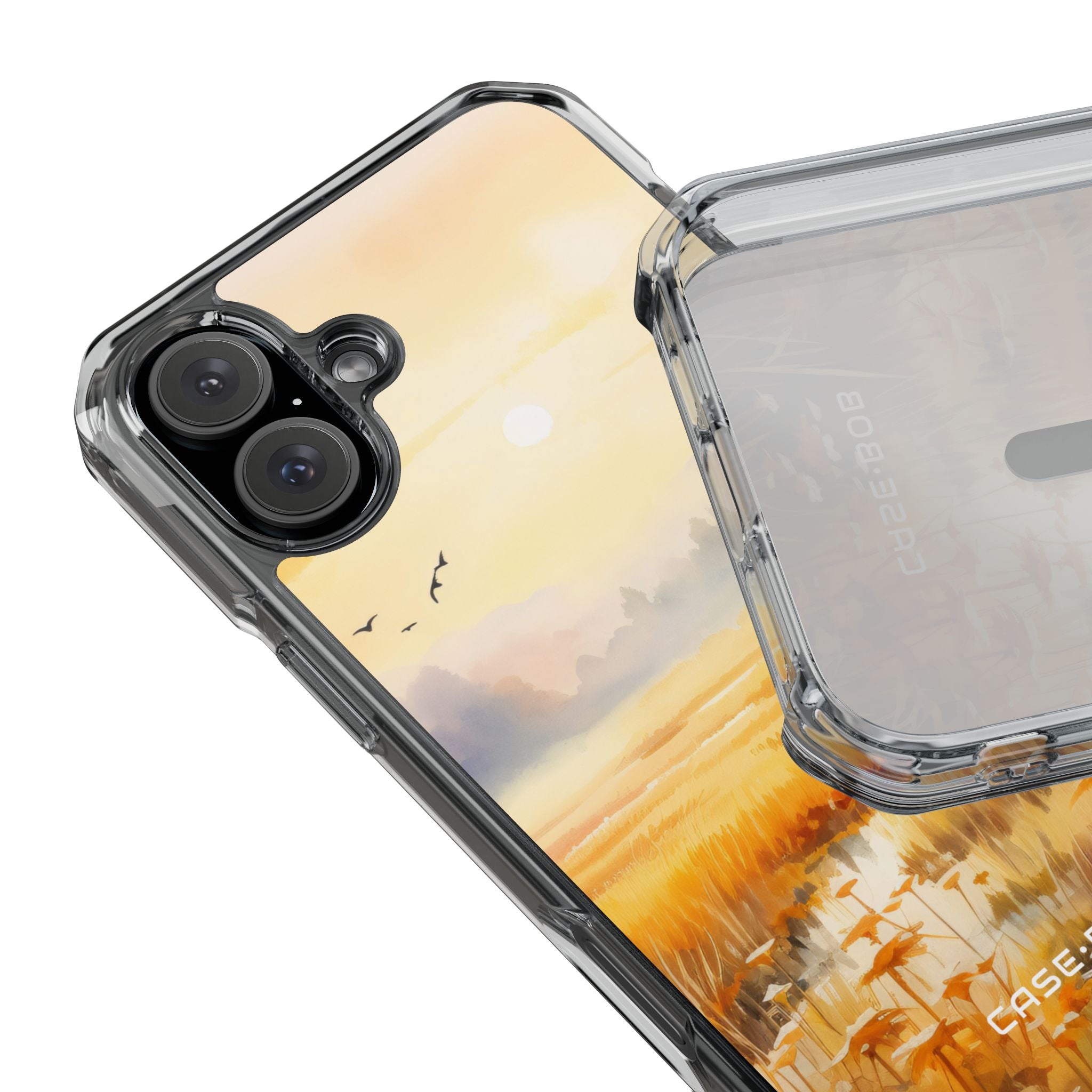 Glowing Sunrise iPhone 16 Plus Case - Impact