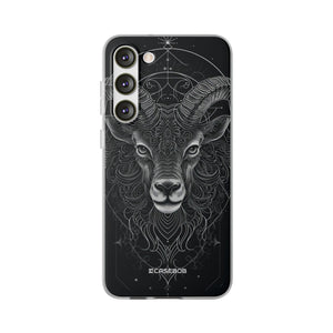 Mystic Ram Mandala | Flexible Phone Case for Samsung Galaxy