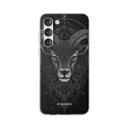 Mystic Ram Mandala | Flexible Phone Case for Samsung Galaxy