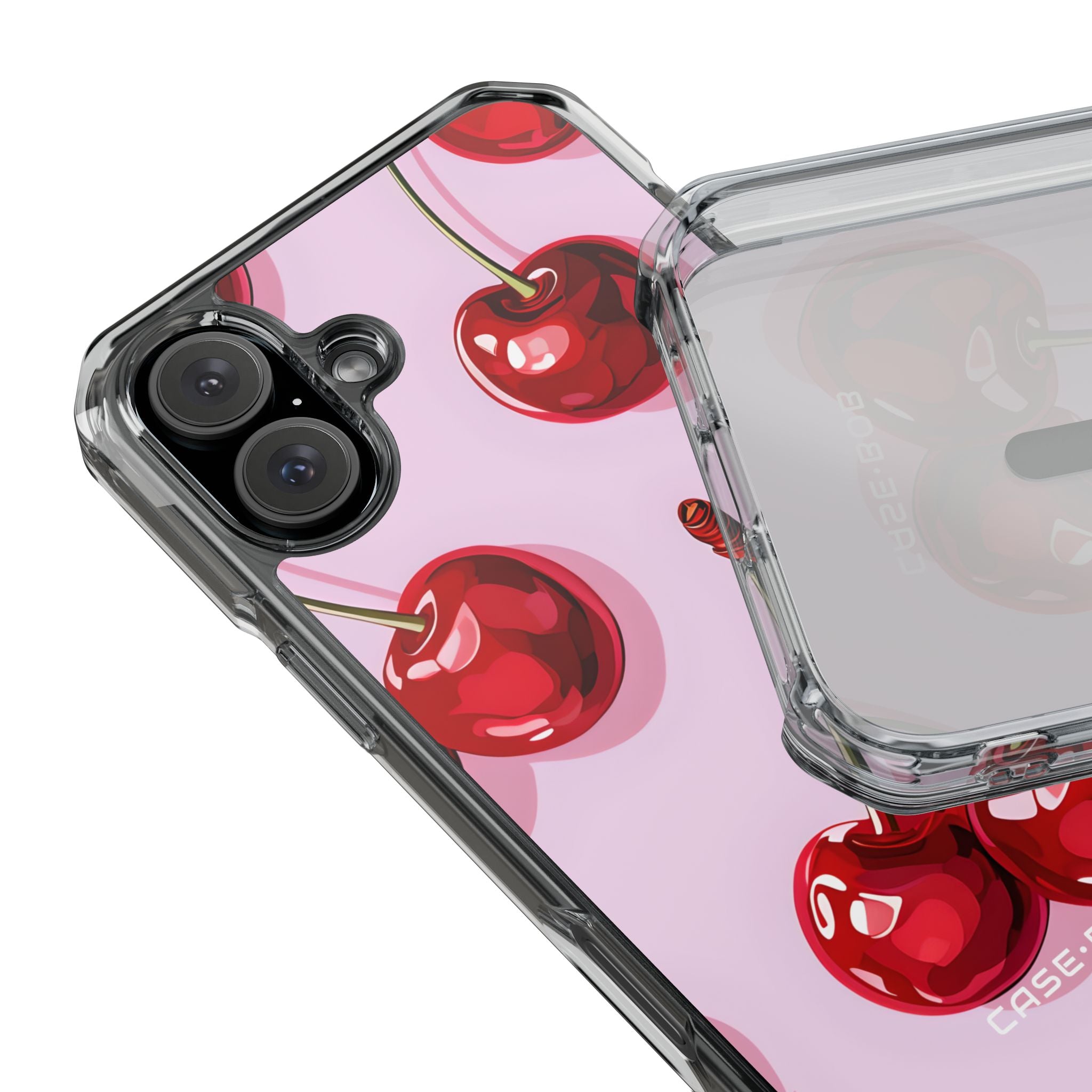 Glossy Cherry Burst iPhone 16 Case - Impact