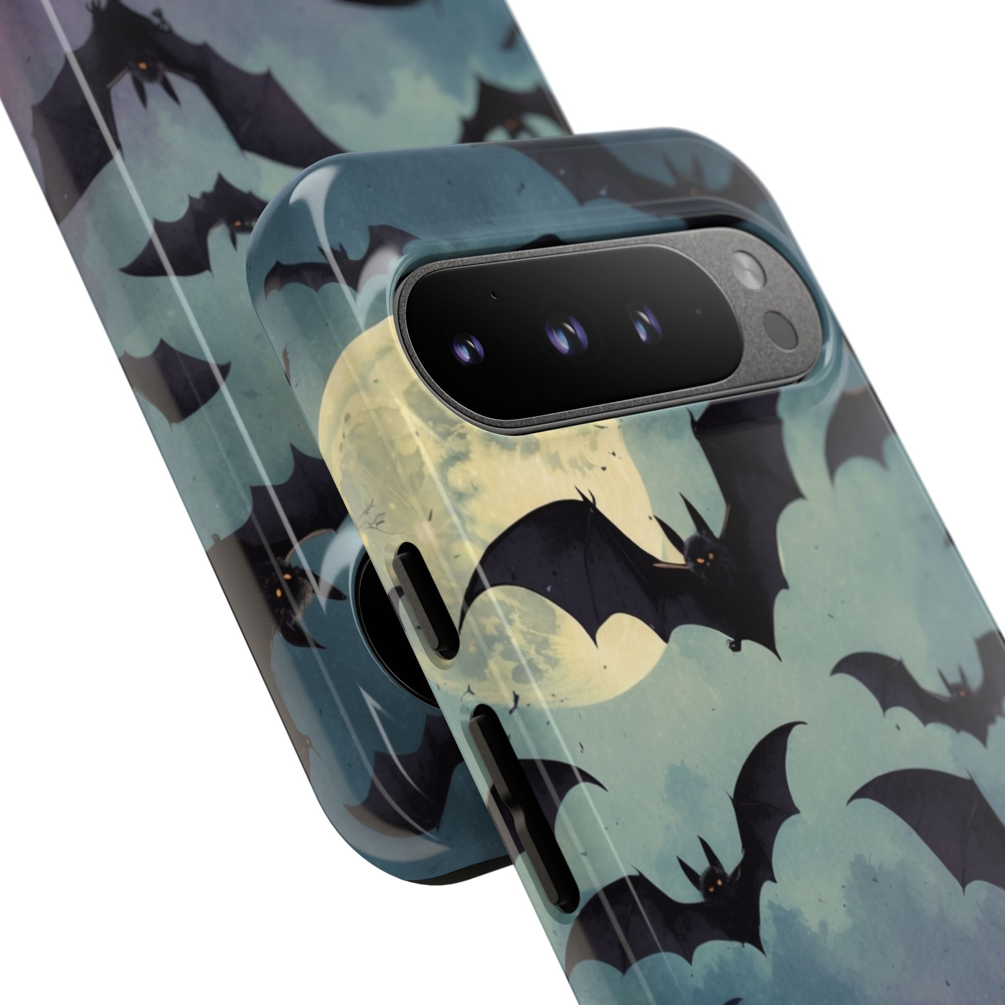 Glowing Bat Swarm Google Pixel 9 Pro XL Case - Tough