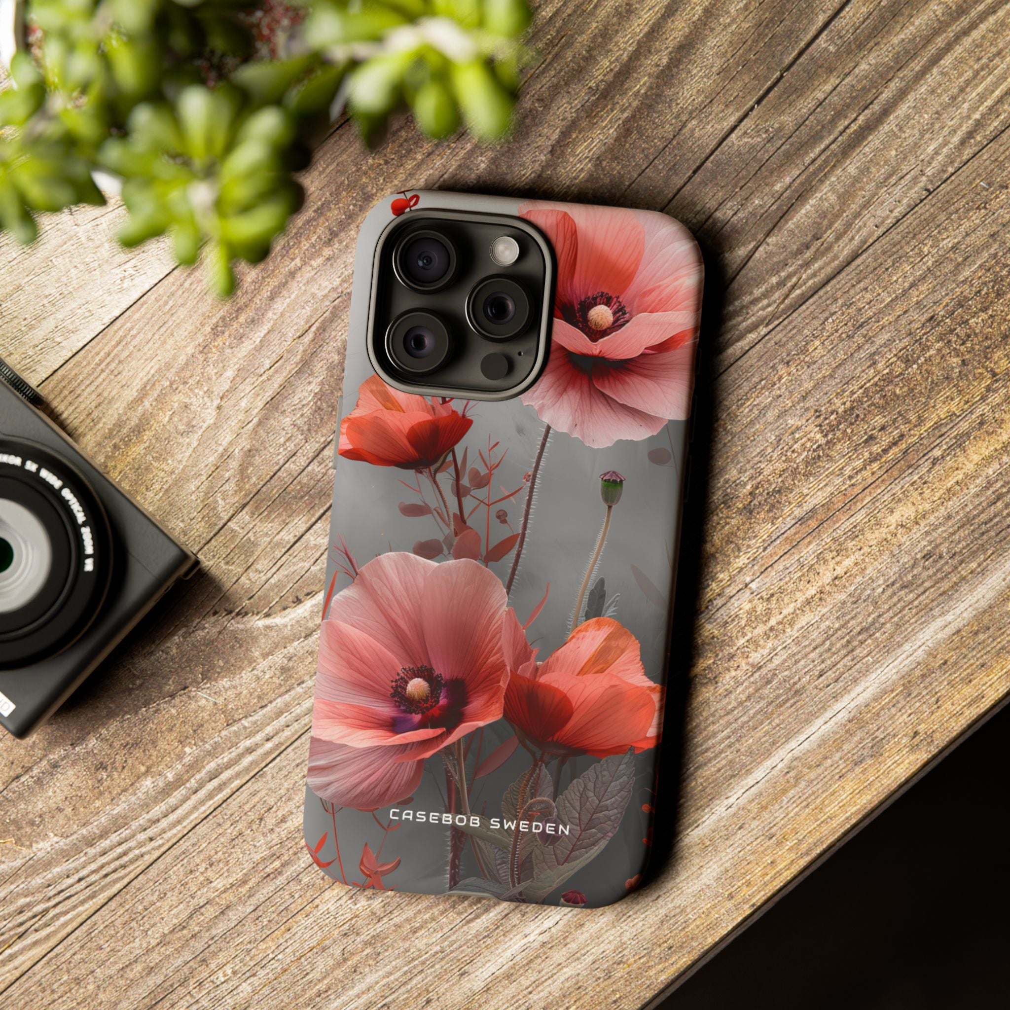 Ethereal Floral Elegance iPhone 15 - Tough Phone Case