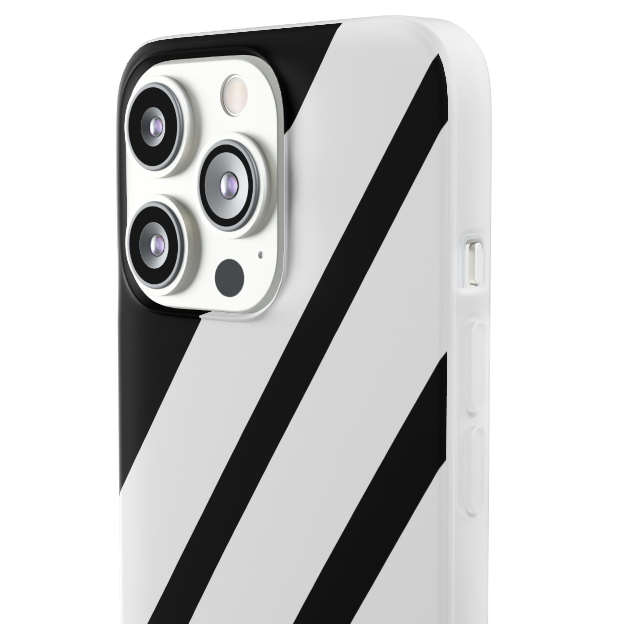 Diagonal Bands Noir iPhone 13 Pro - Soft