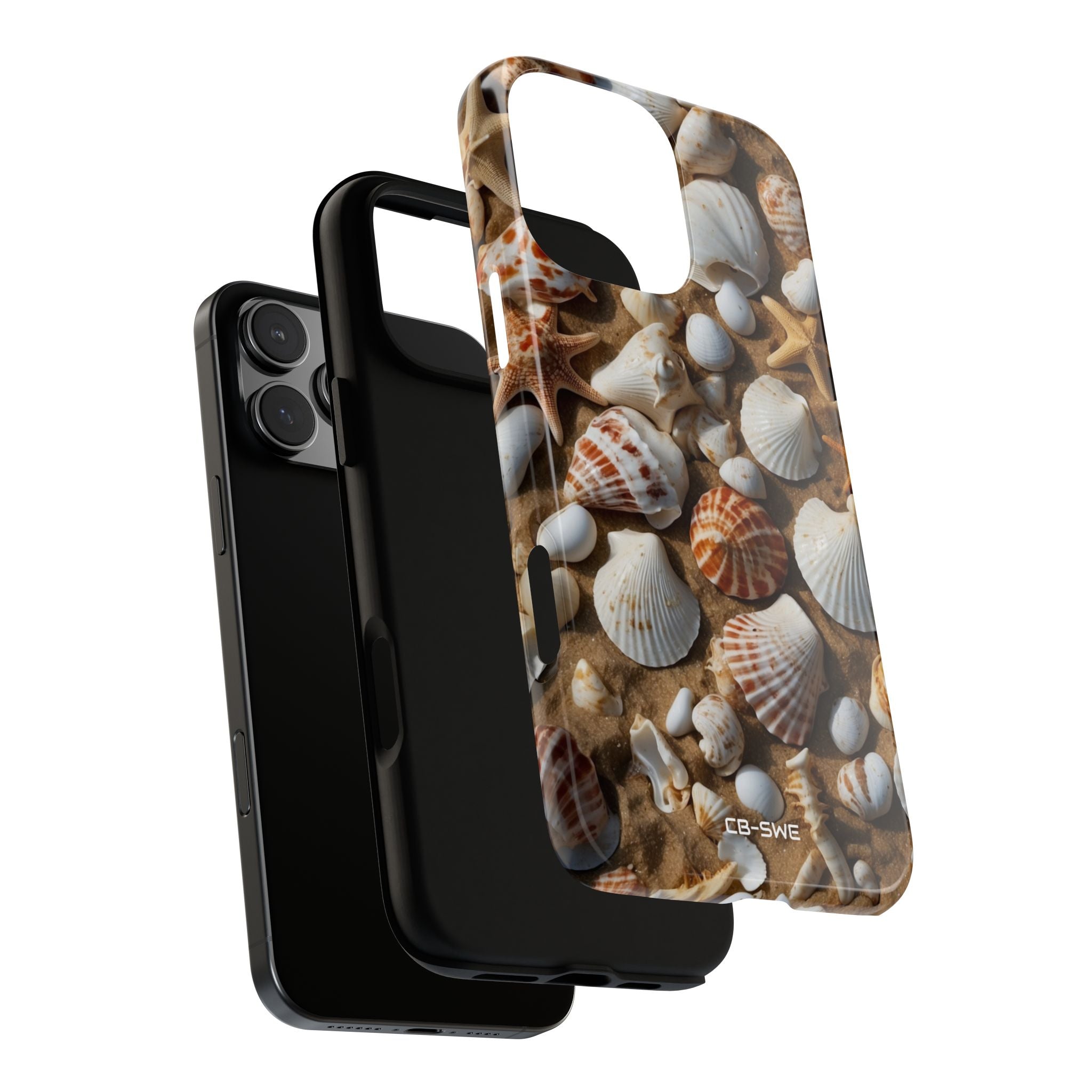 Seashells Embrace Shore - iPhone Case