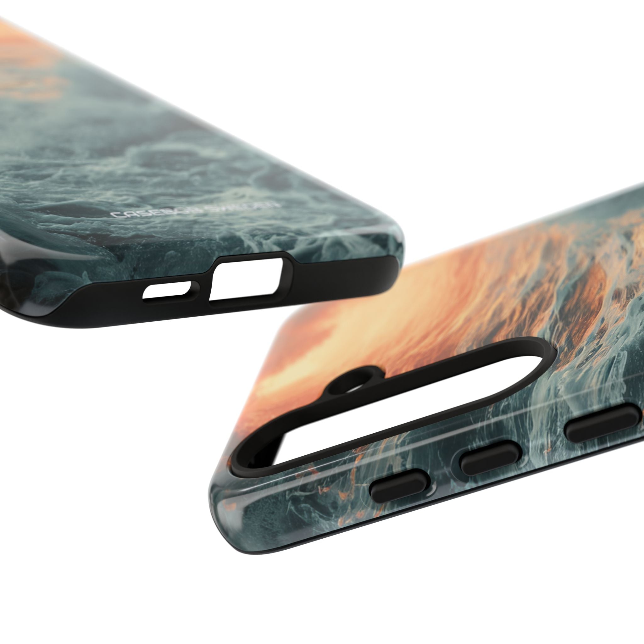 Fiery Wave Power - Tough Samsung S24 Phone Case