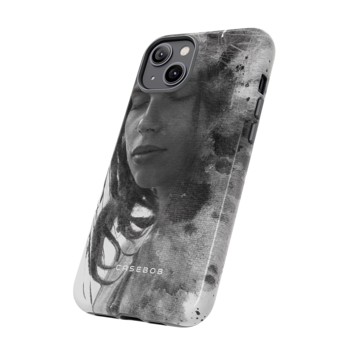 Portrait Lady Phone Case - Protective - Protective Phone Case