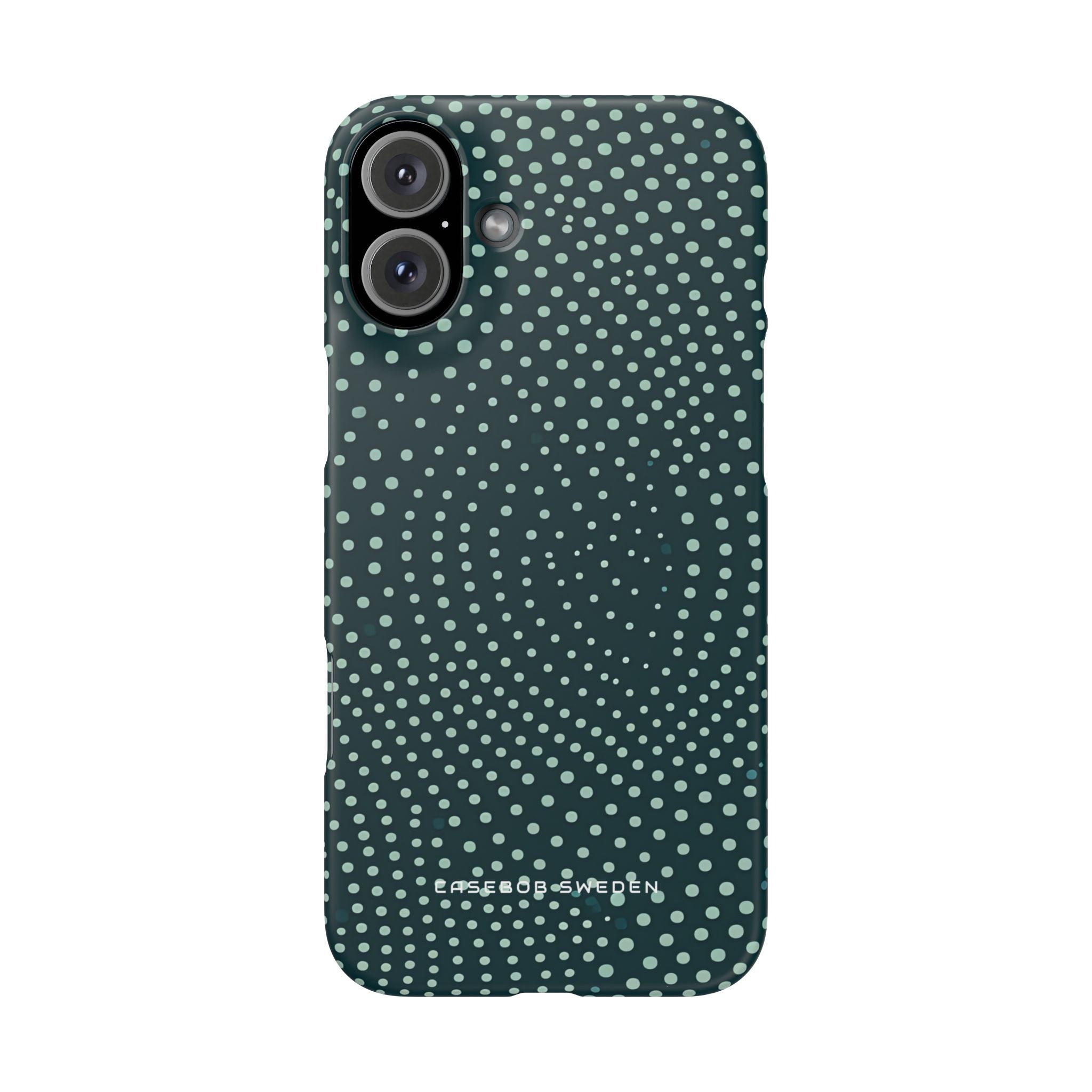 Teal Rippleflow iPhone 16 - Slim Phone Case