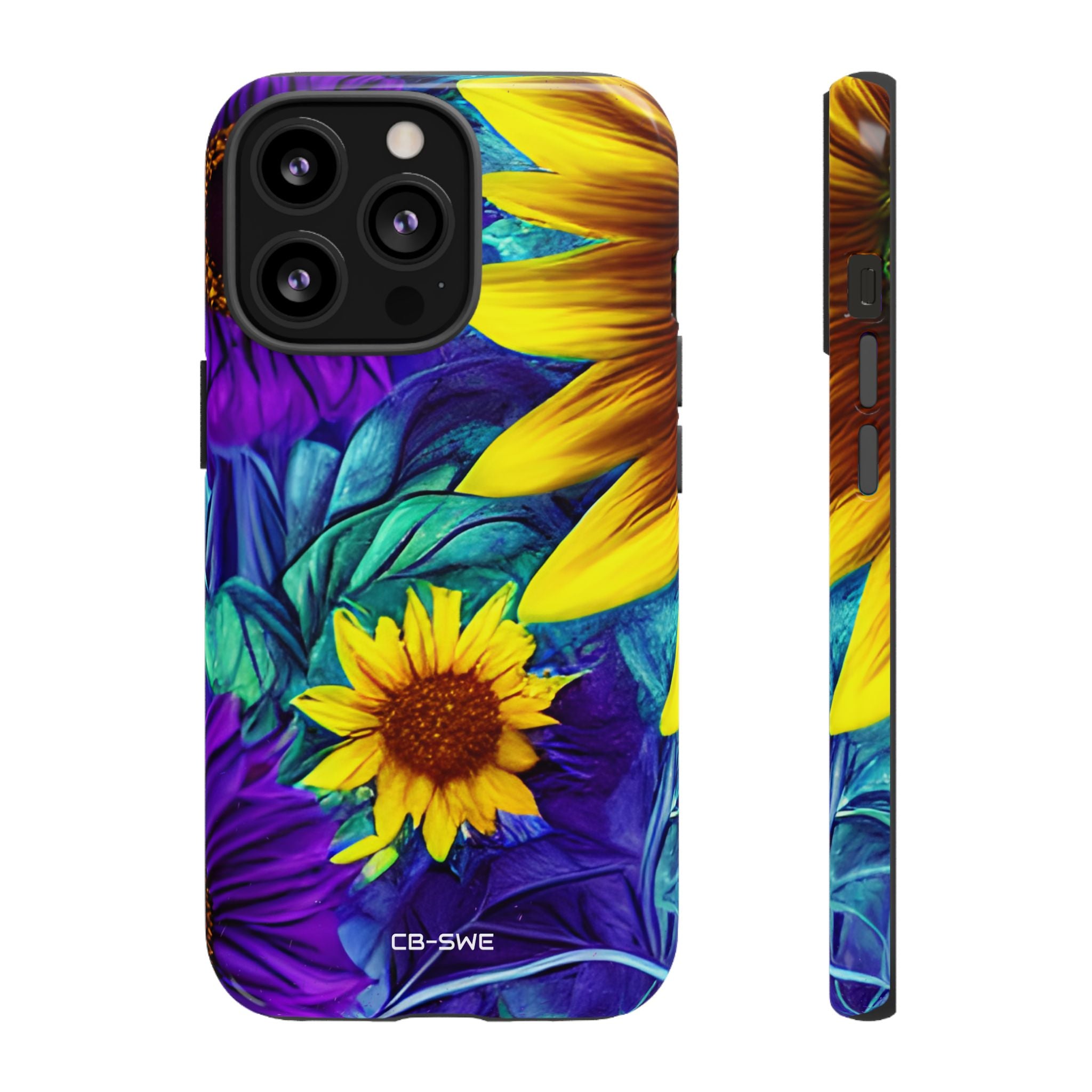 Surreal Floral Dreamscape - iPhone Case