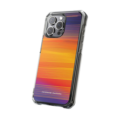 Gradient Sunset Flow iPhone 15 - Clear Impact Phone Case