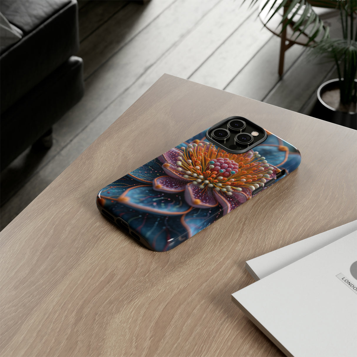 Piston Flower Mandala Calm - Protective Phone Case