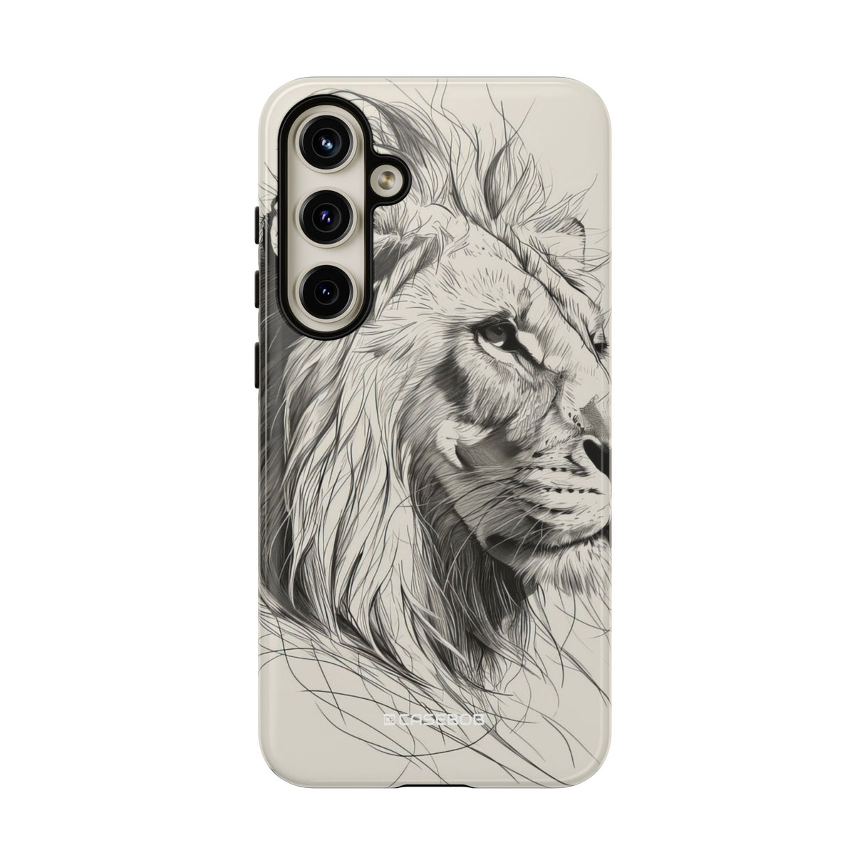 Majestic Lion: Minimalist Elegance - For Samsung S24