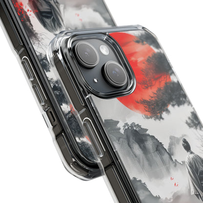 Red Sun Wanderer iPhone 15 Case - Impact