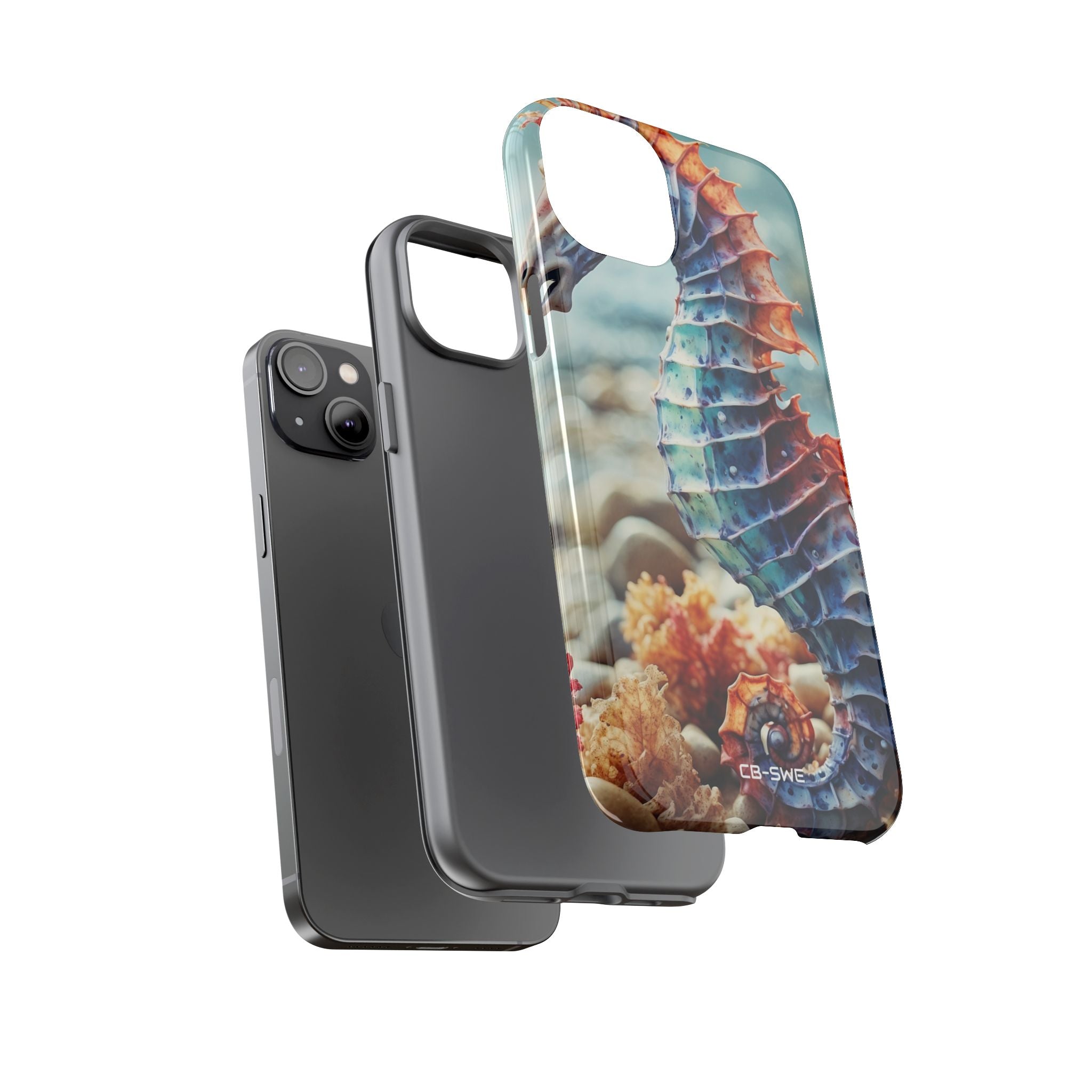Seahorse Dances Freely - iPhone Case