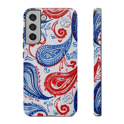 Vibrant Paisley Swirls  Samsung S22 - Tough
