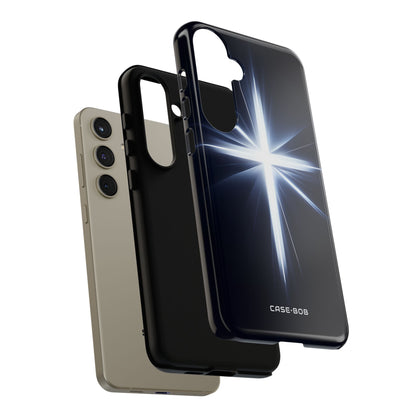 Glowing Crossburst Samsung S24 Plus Case - Tough