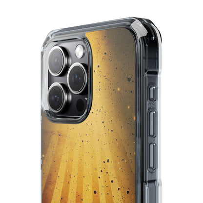 Golden Rays Emanate iPhone Case - Impact