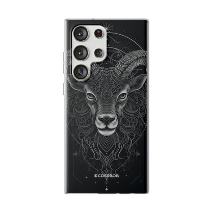 Mystic Ram Mandala | Flexible Phone Case for Samsung Galaxy