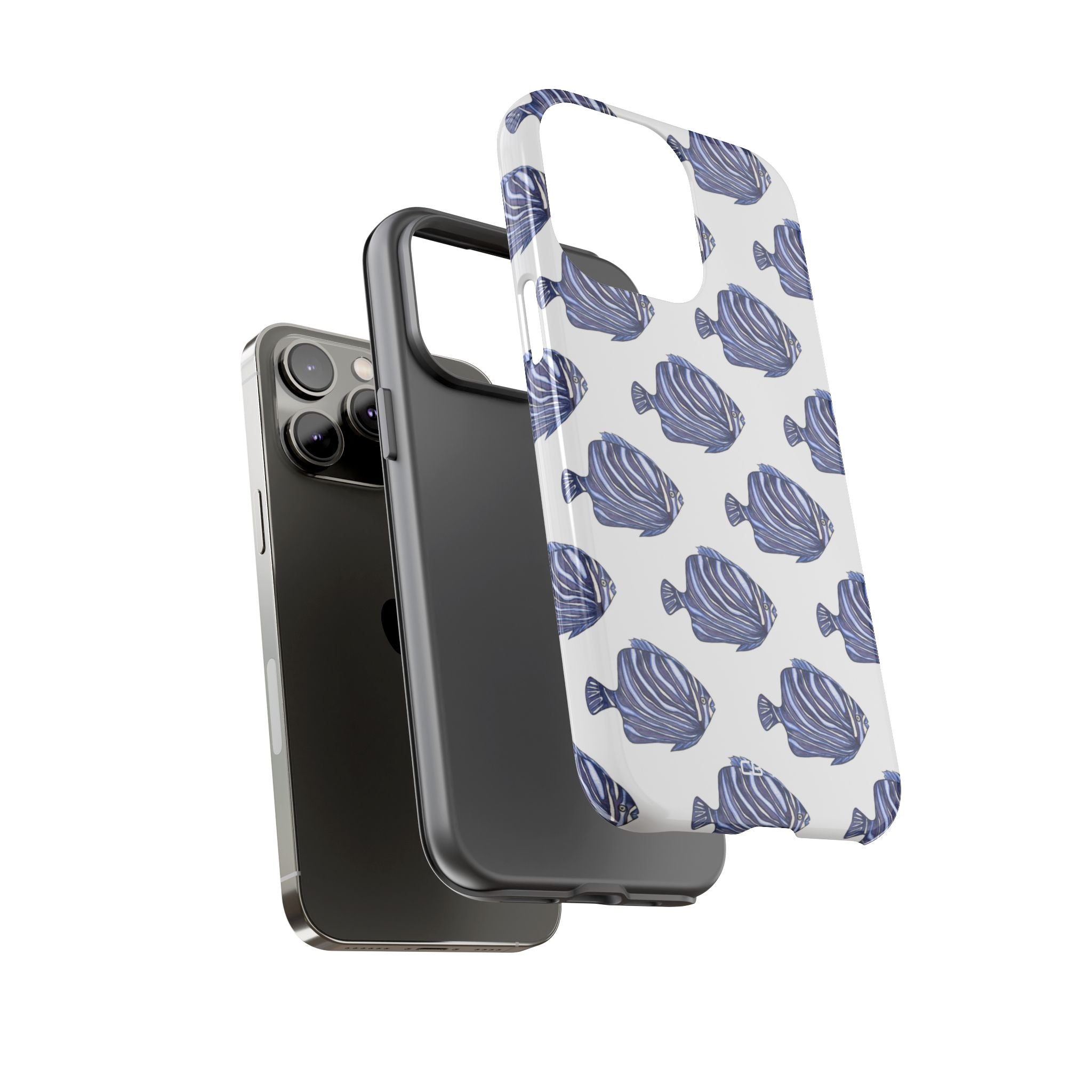 Swimmers Dance Gracefully - iPhone Case