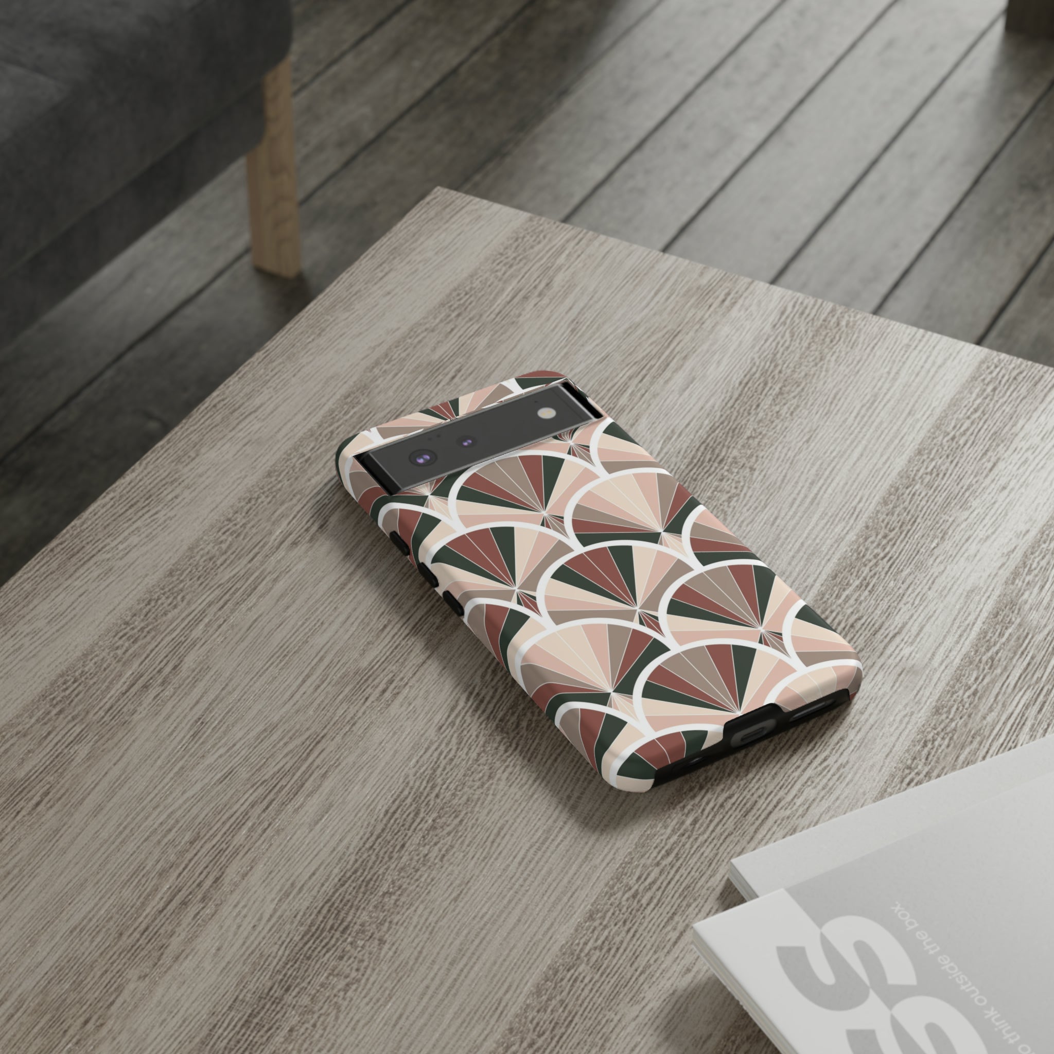 Brown Retro - Protective Phone Case