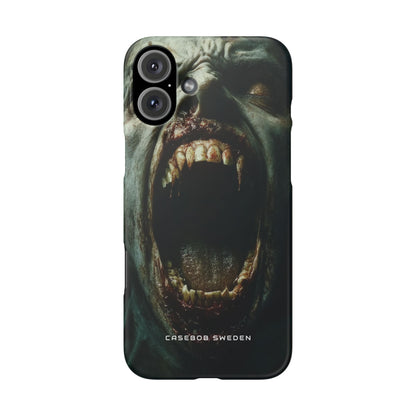 Gothic Wail of Decay iPhone 16 - Slim Phone Case