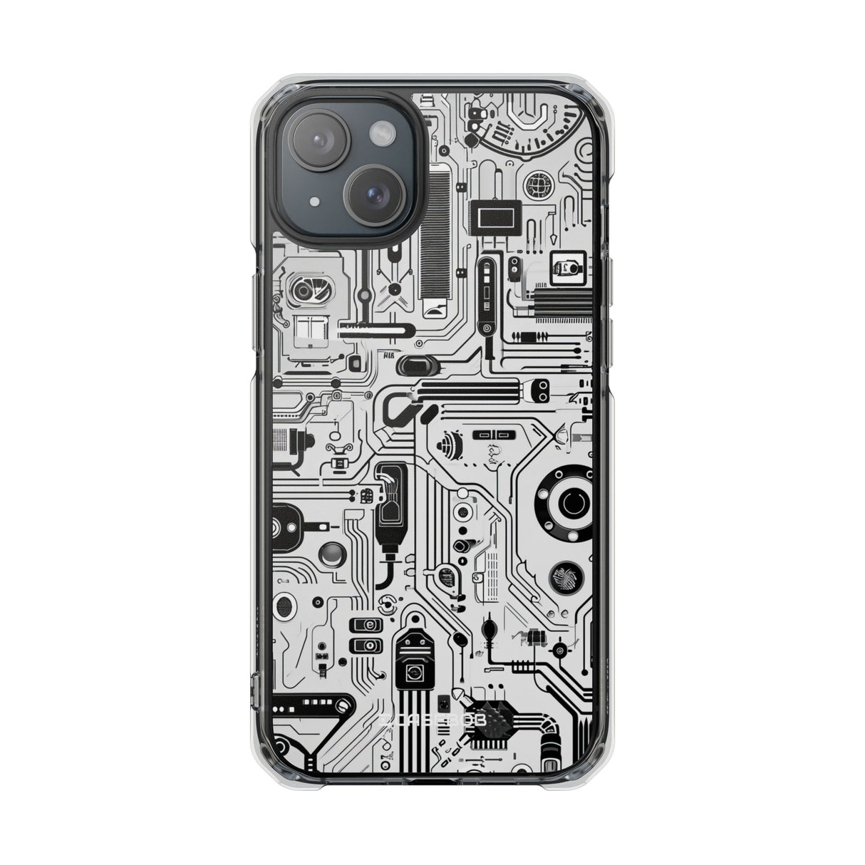 Circuit Innovation - Phone Case for iPhone (Clear Impact - Magnetic)