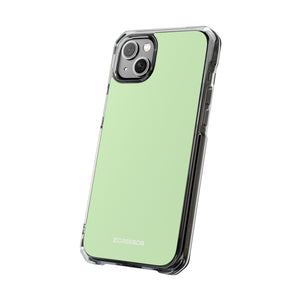 Tea Green | Phone Case for iPhone (Clear Impact Case - Magnetic)