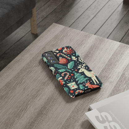 Festive Snowflakes Dance - Samsung Case