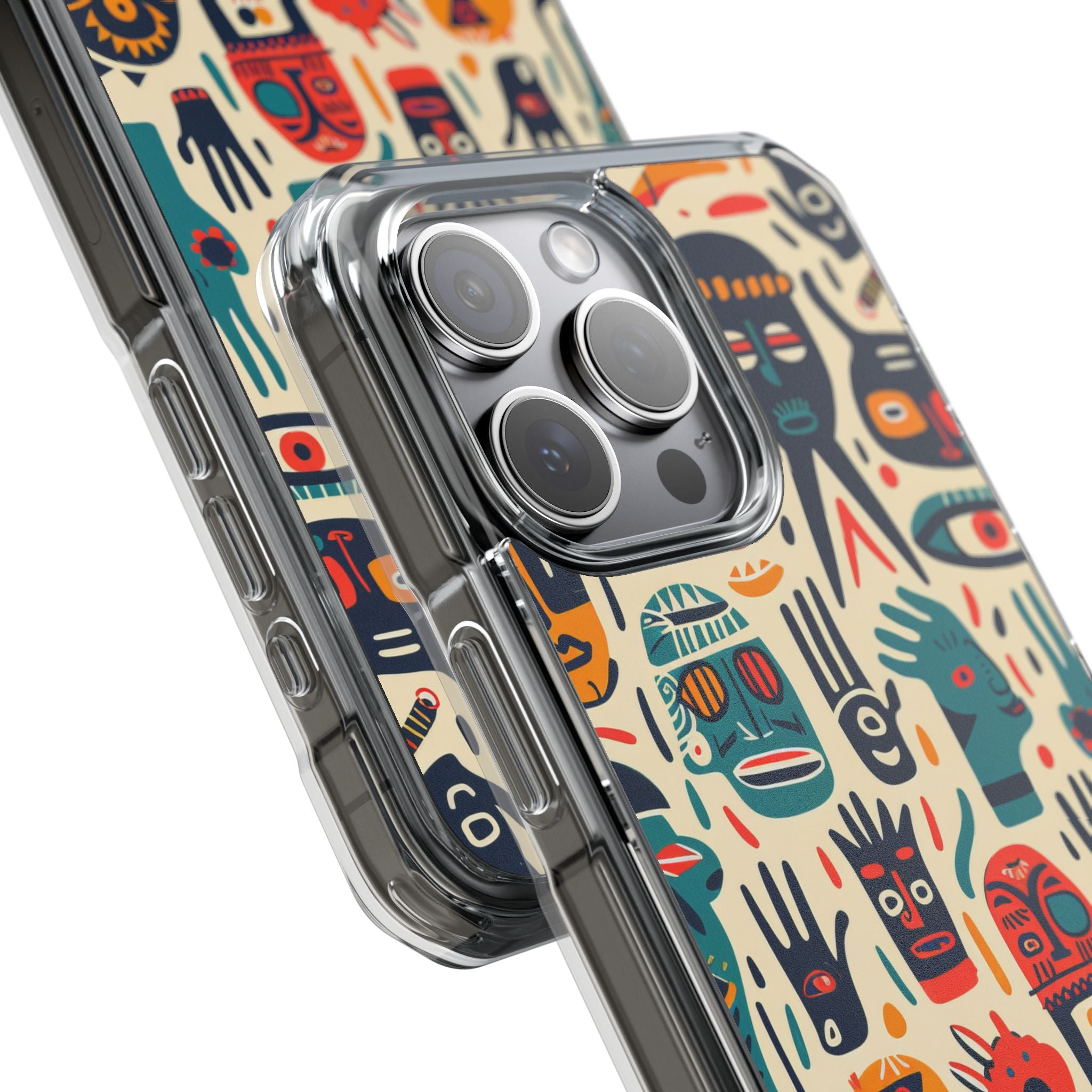 Vivid Faces iPhone 15 Pro Max Case - Impact