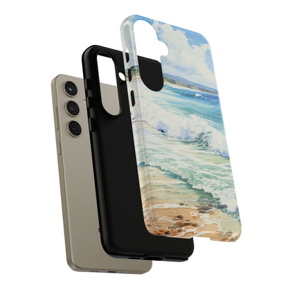 Serene Coastal Watercolors - Samsung Case