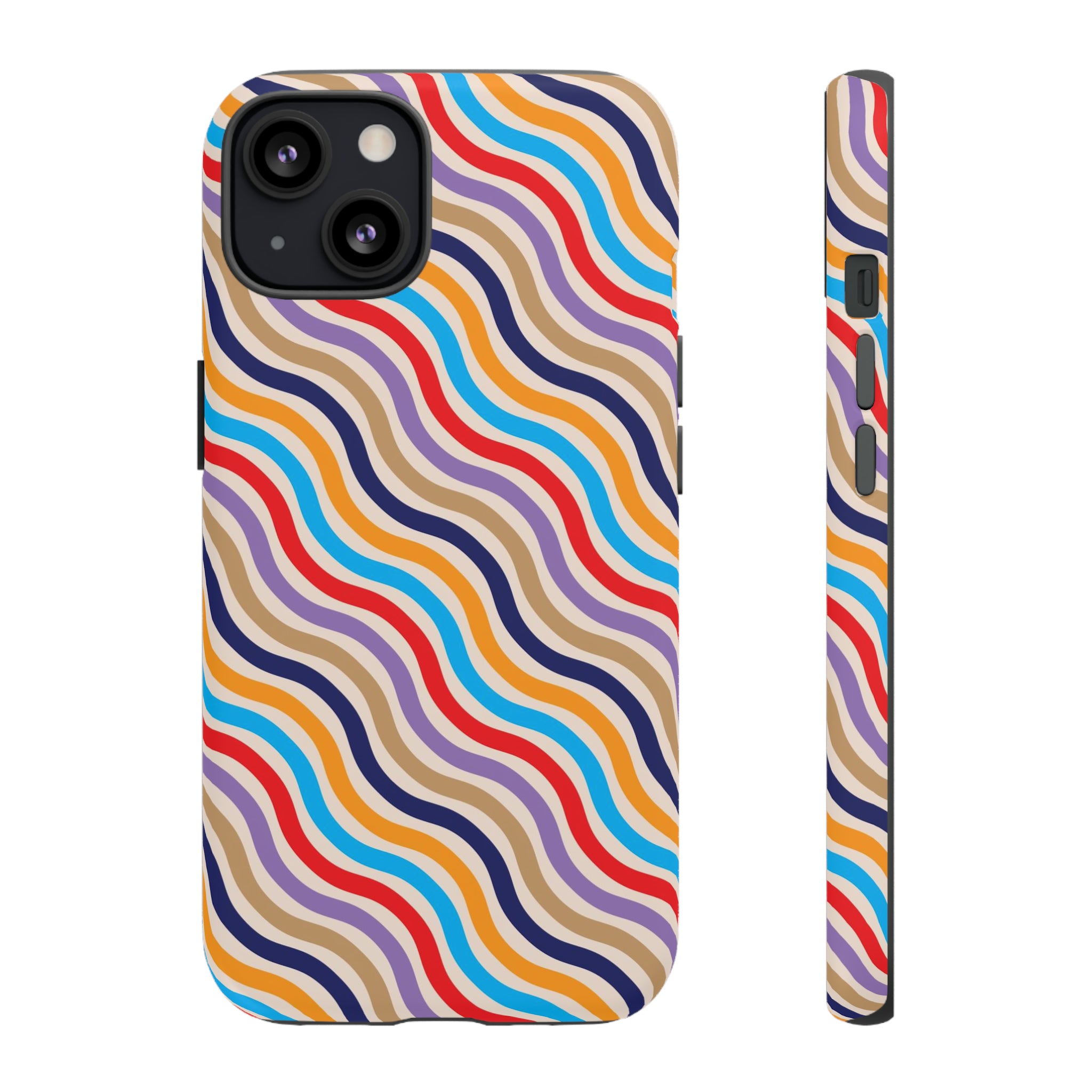 Thin wave Line - Protective Phone Case