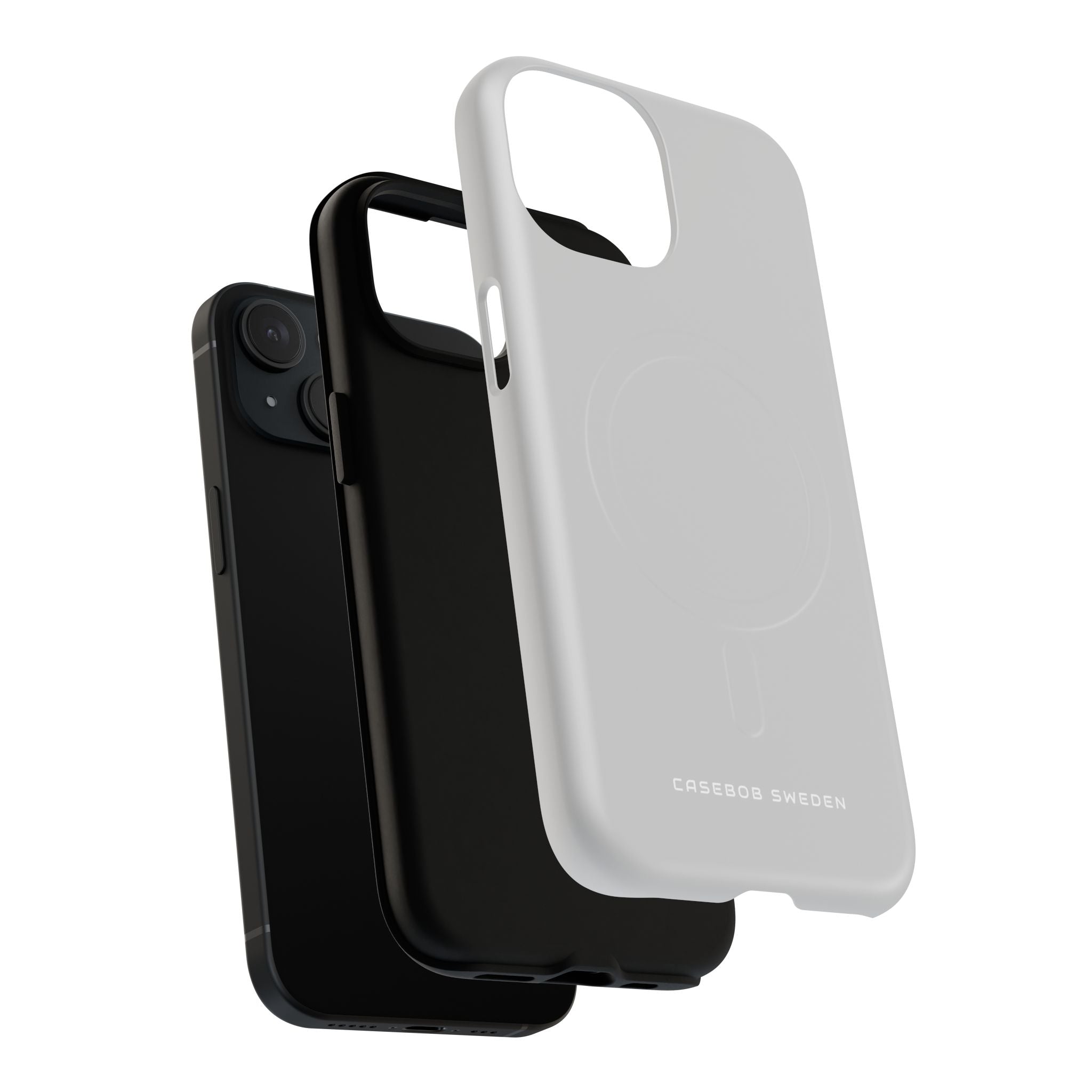 Light Gray iPhone 15 | Tough+ Phone Case