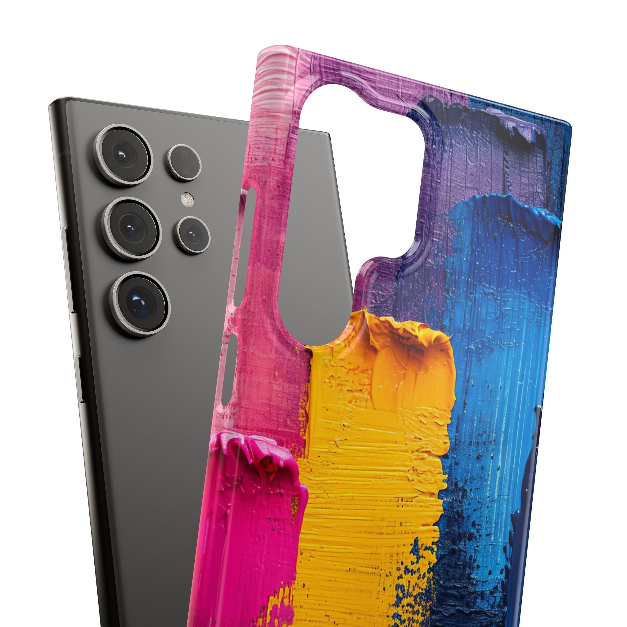 Bold Abstract Texture - Slim Samsung S24 Phone Case