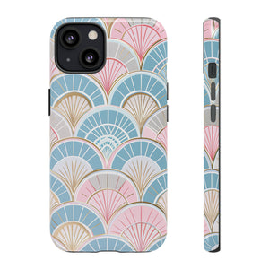 Art Deco Floral Fusion - Protective Phone Case