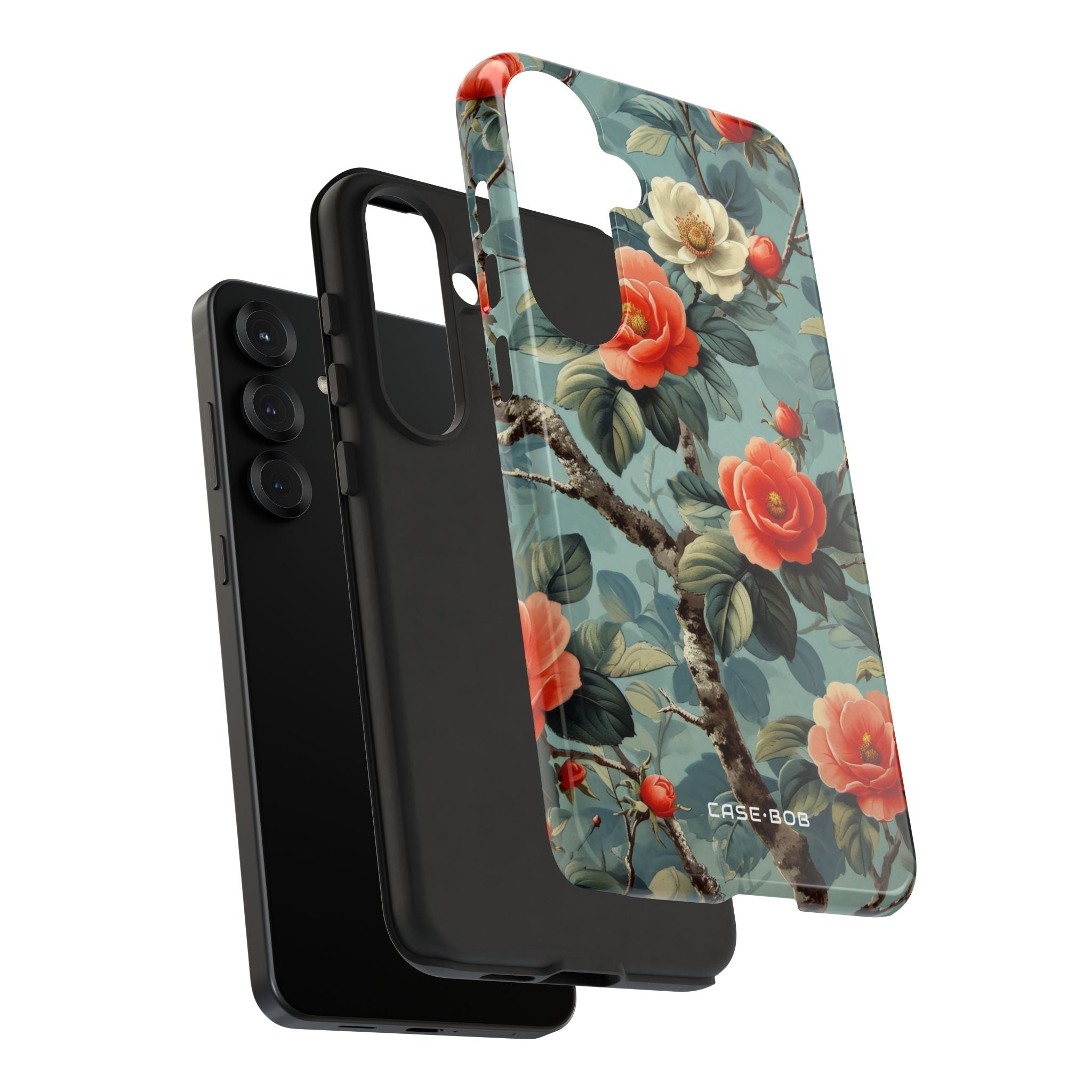 Coral Bloom Samsung S25 Plus Case - Tough