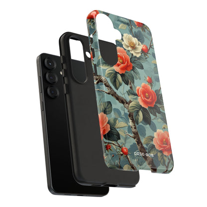 Coral Bloom Samsung S25 Plus Case - Tough